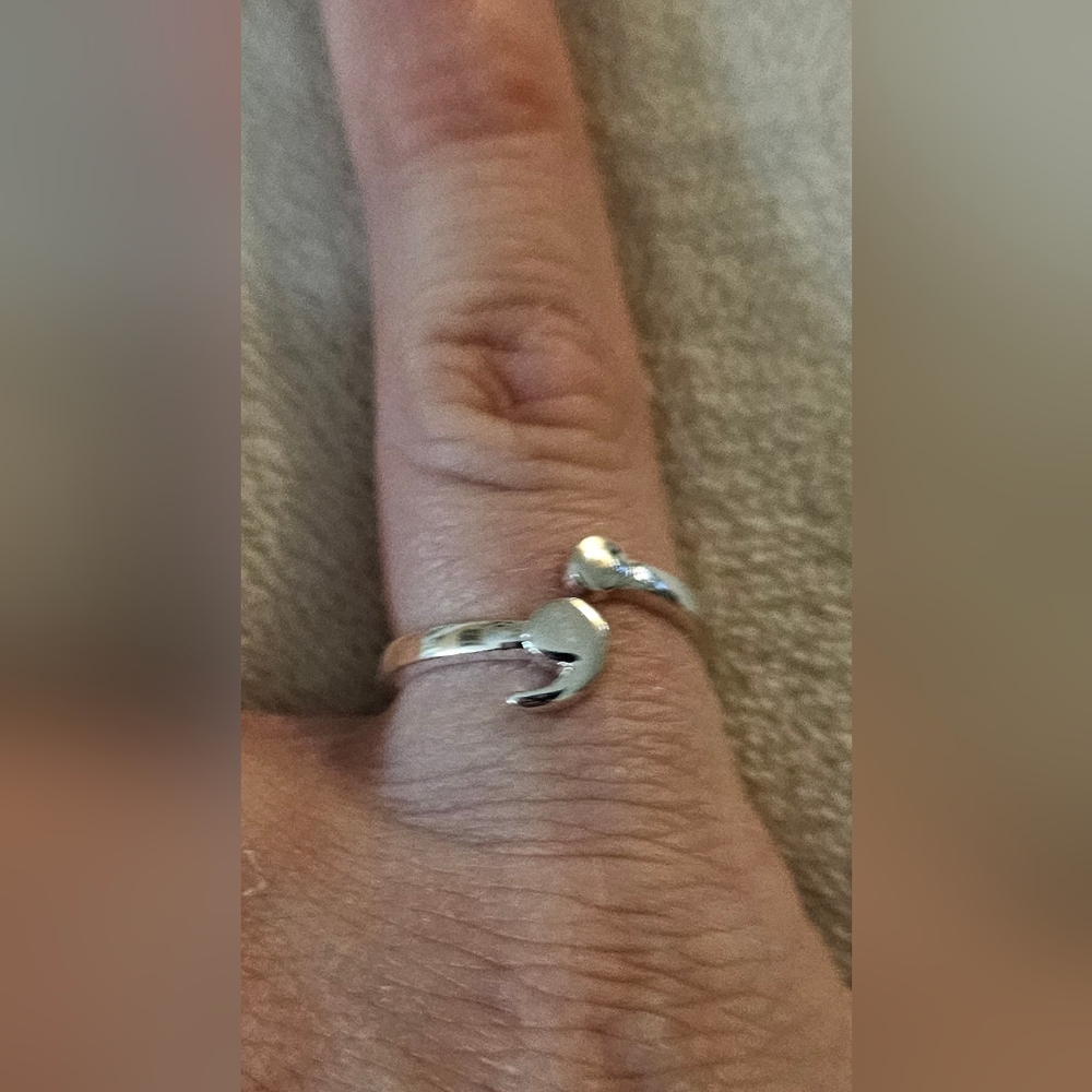 Semicolon Ring Size 8 Story Isn't Over Yet Stainless Steel Sizable Mental Health